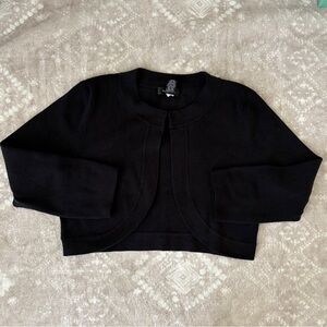 Spense Women’s Black Bolero Cardigan Medium